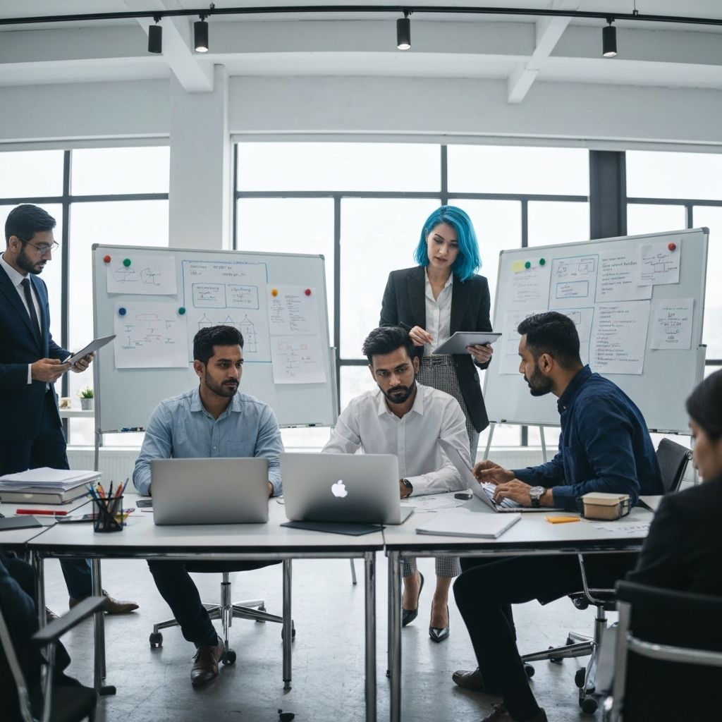 IT-Team Zusammenarbeit